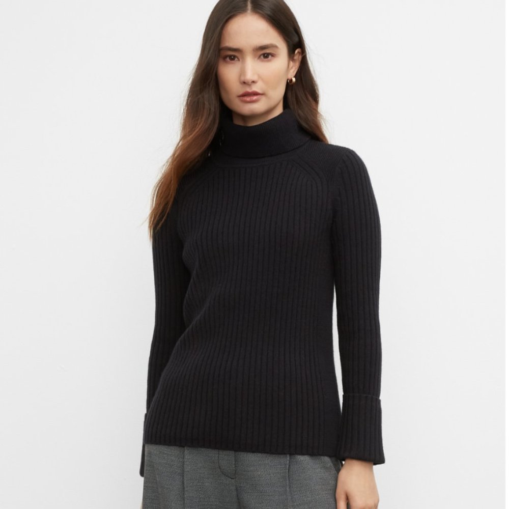 Club Monaco ribbed turtleneck
